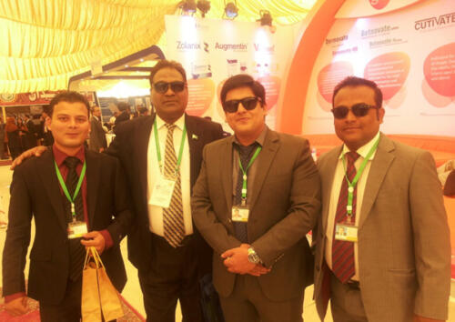 Syed M. Abbas Zaidi along with sales team attending PAD (Pakistan Association of Dermatology) Conference at Serena Hotel, Quetta, Pakistan (2016)