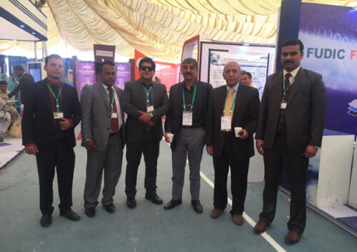 Syed M. Abbas Zaidi with south sales team along with Dr. Fareed Shaikh & Dr. Pervez Iqbal at PAD (Pakistan Association of Dermatology) Conference, Serena Hotel, Quetta, Pakistan (2016)