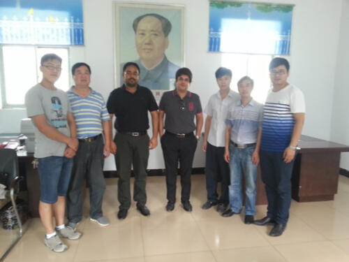 Syed M. Abbas Zaidi visiting Shengguang Medical Instrument Co. Ltd. Henan Province, China (2013)