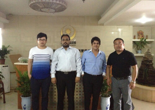 Syed M. Abbas Zaidi with Mr. Peter Chang & Mr. Stony Cheng, China (2013)