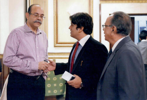 CEO & Chairman welcoming Dr. Badr S. Dhanani